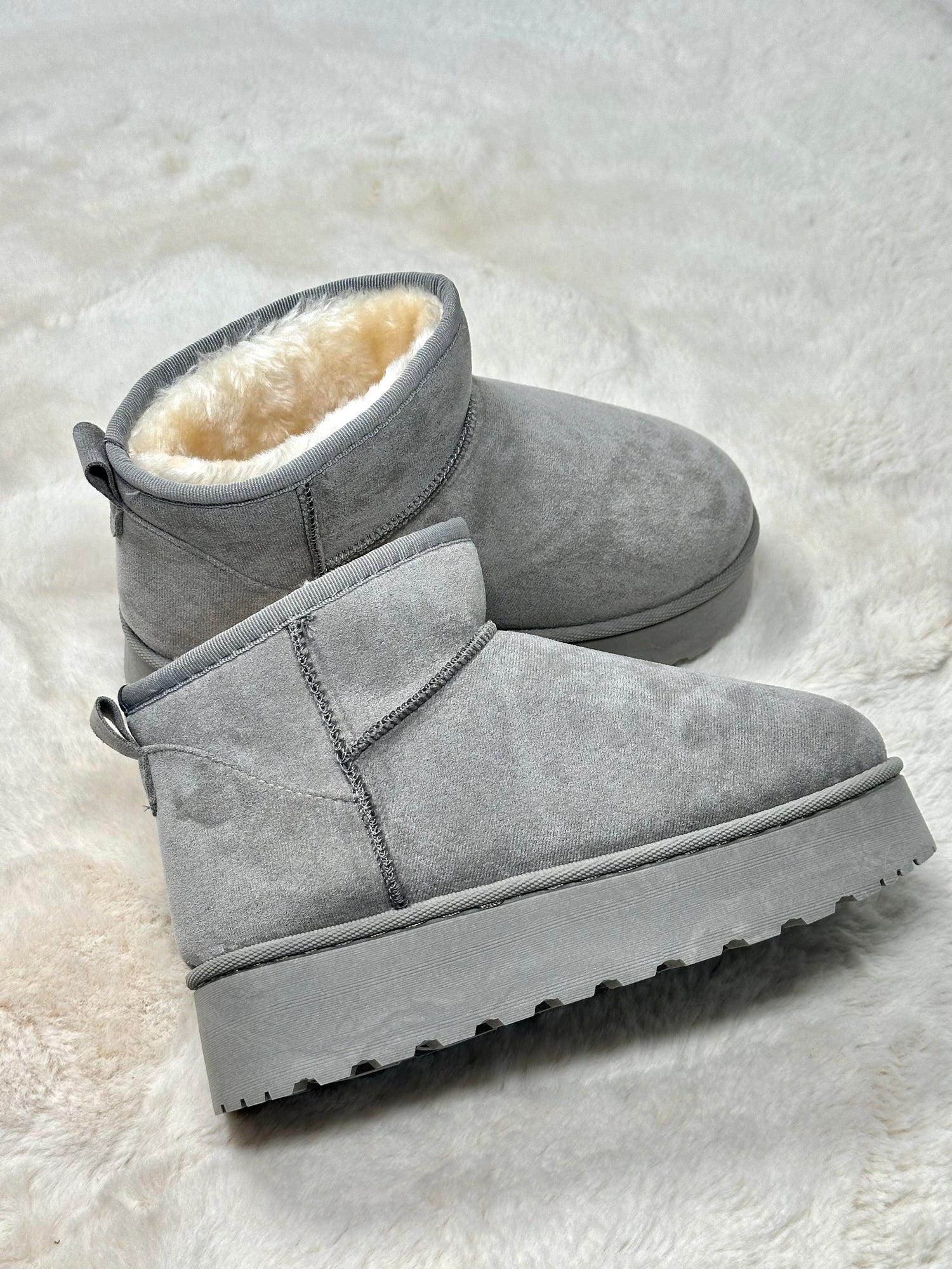 Bottines fourées