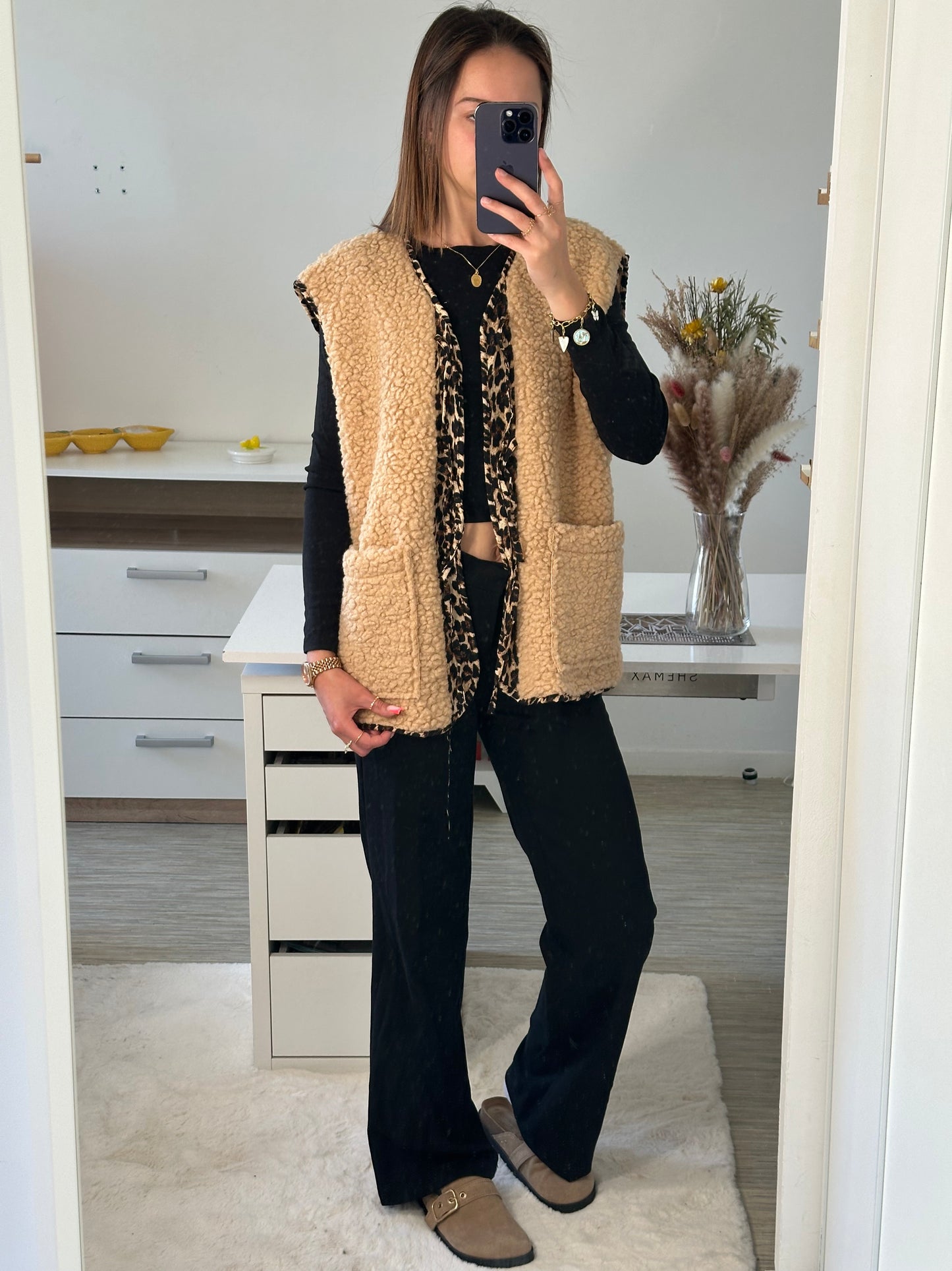 Gilet manches courtes
