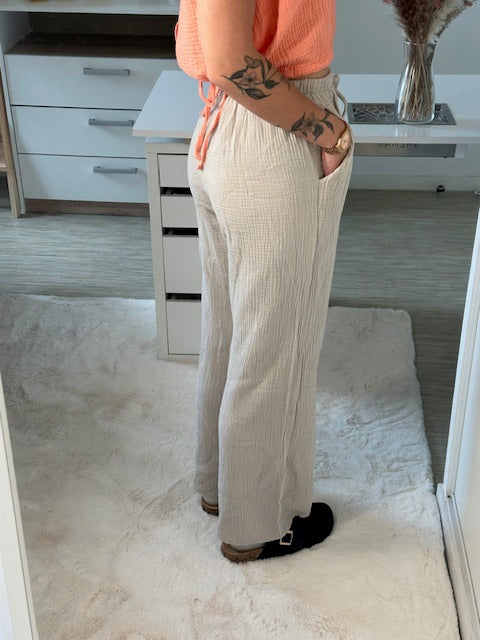 Pantalon en coton