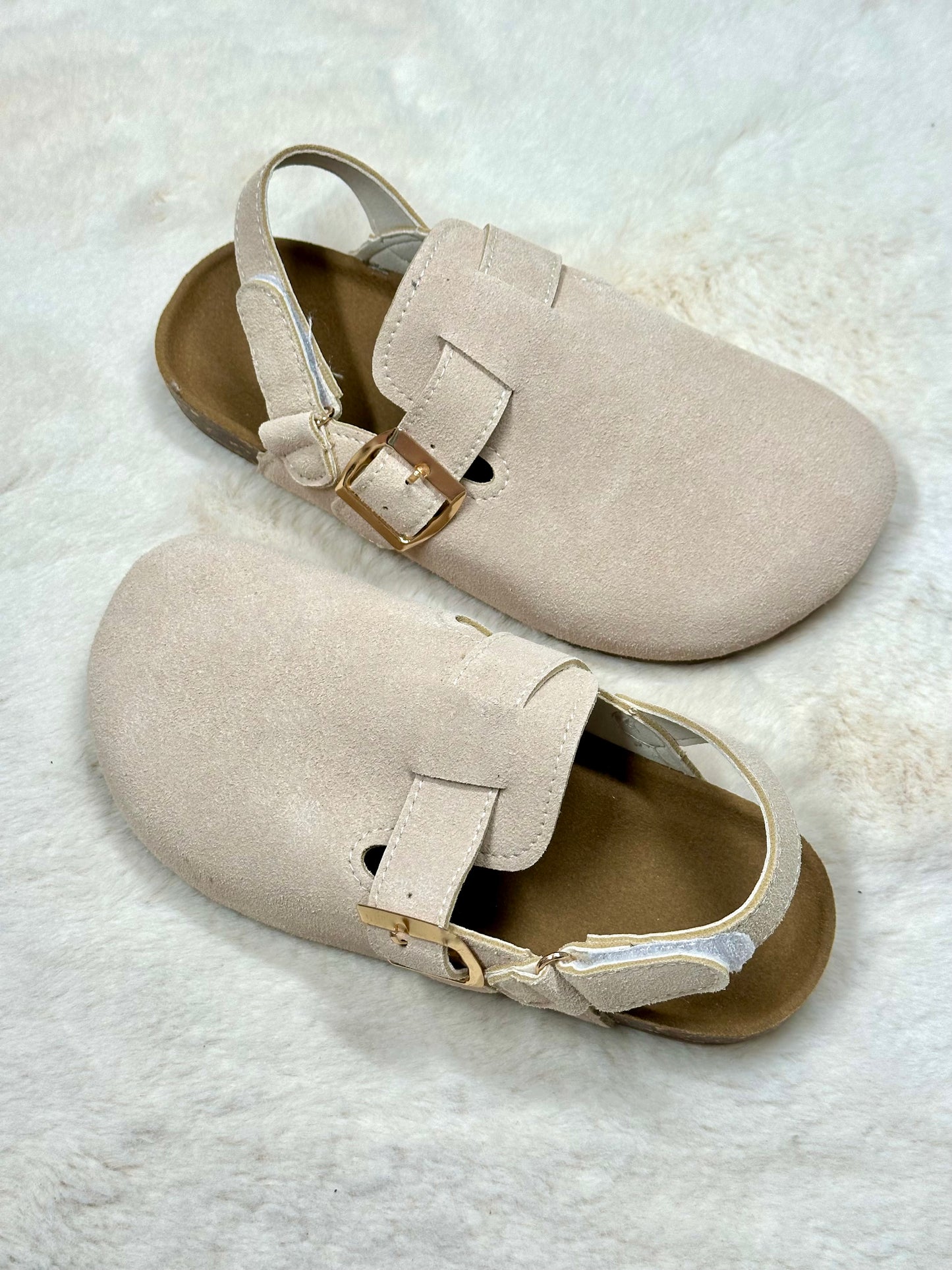 Sandales / Mules enfants crème