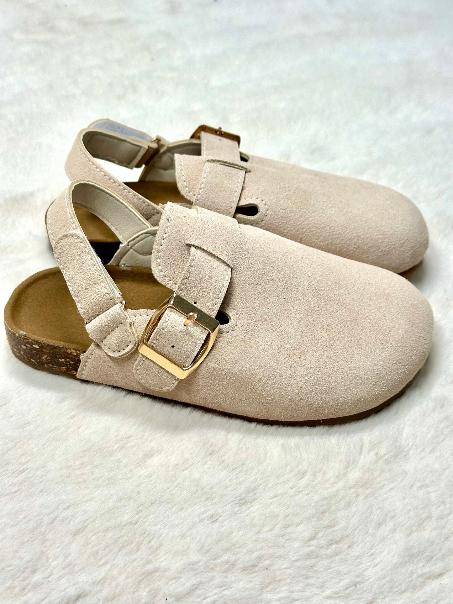 Sandales / Mules enfants crème