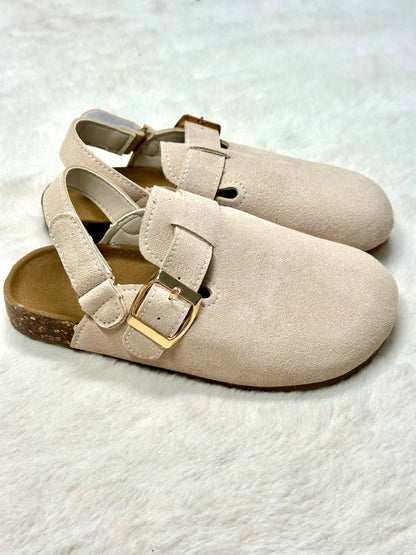 Sandales / Mules enfants crème