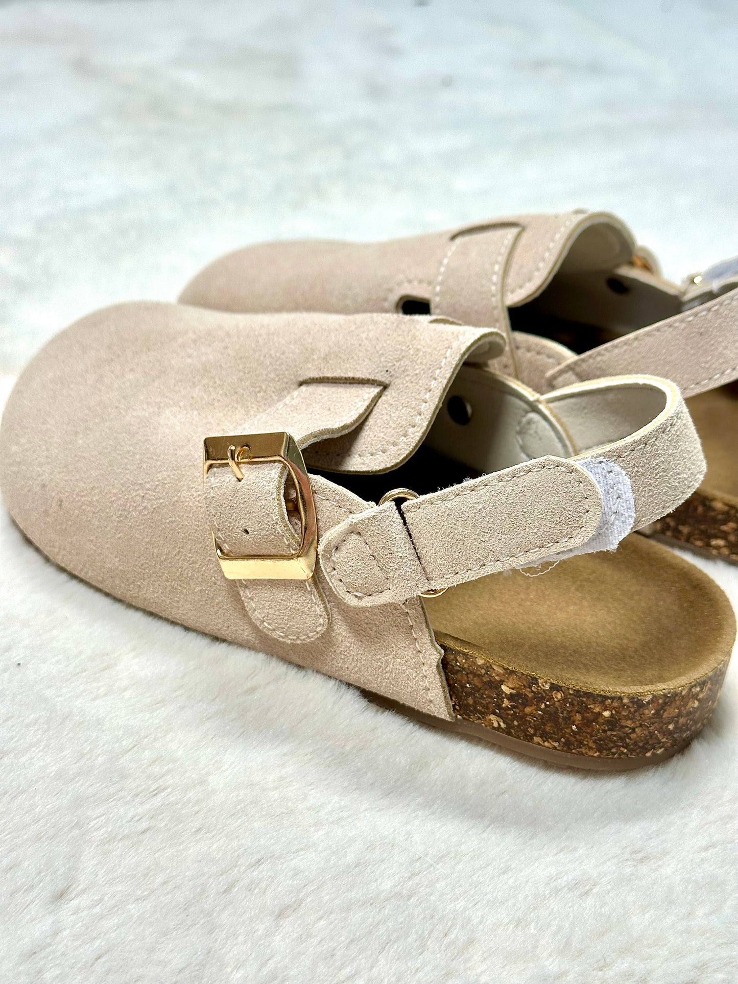Sandales / Mules enfants crème