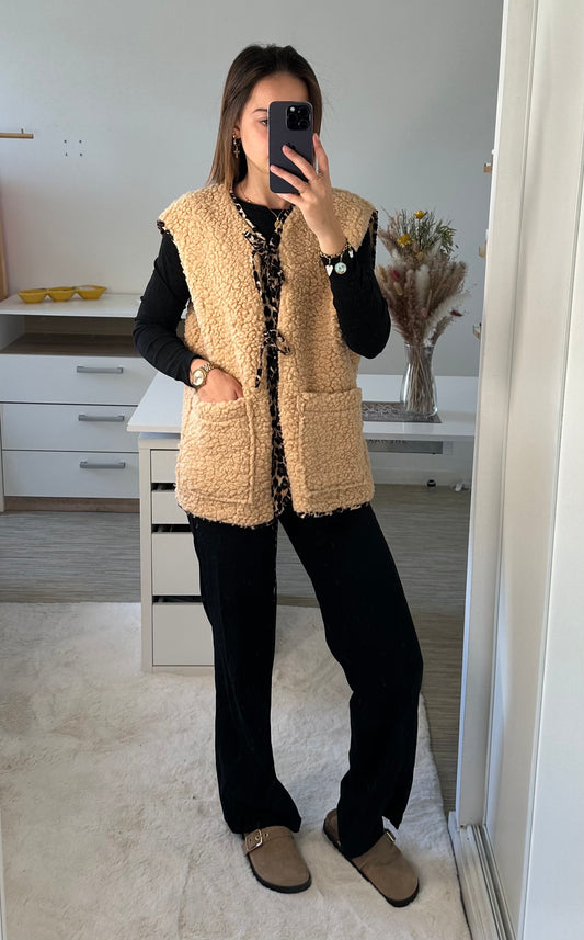 Gilet manches courtes