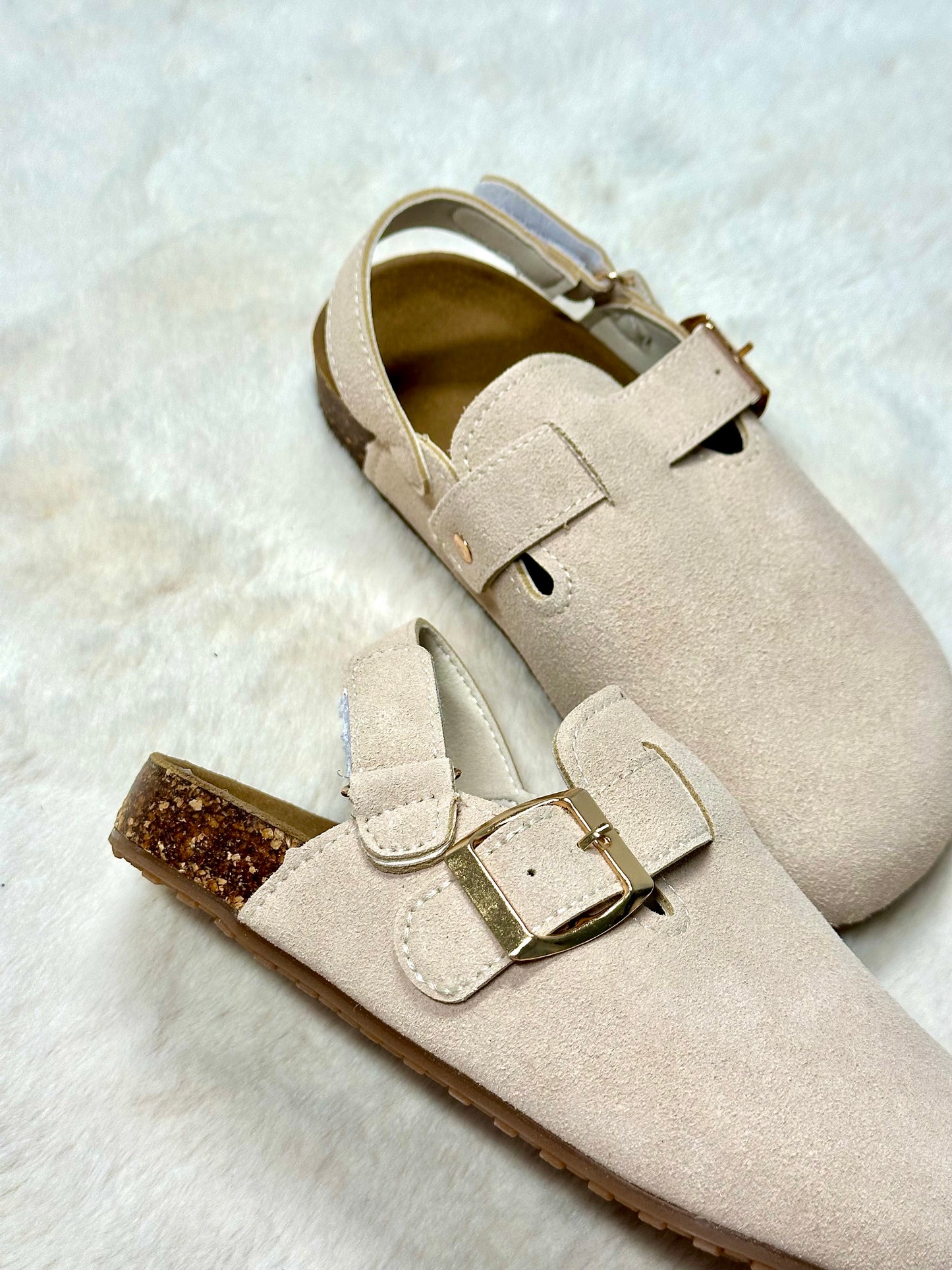Sandales / Mules enfants crème