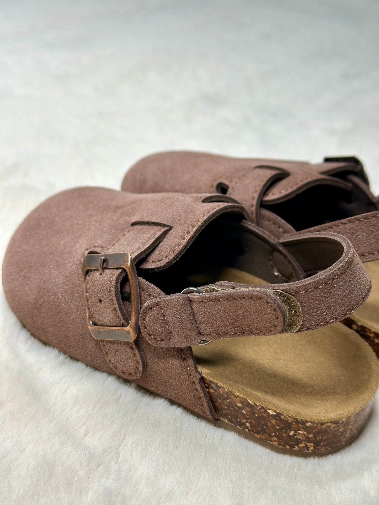 Sandales / Mules enfants marron
