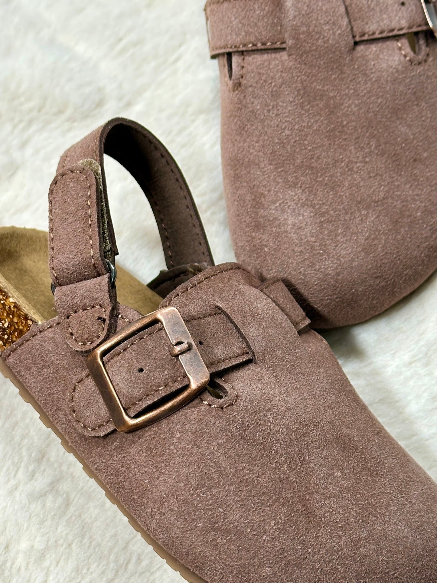 Sandales / Mules enfants marron