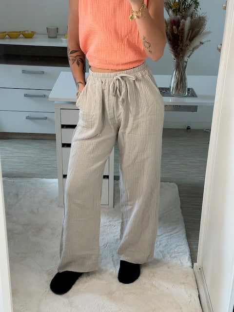 Pantalon en coton